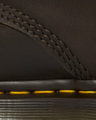 1460 crazy horse leather lace up boots