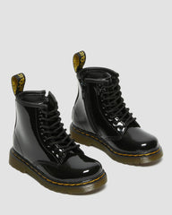 toddler 1460 patent leather lace up boots