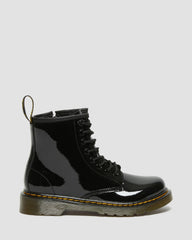 junior 1460 patent leather lace up boots