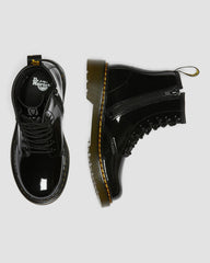 junior 1460 patent leather lace up boots
