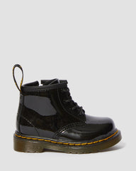 infant 1460 patent leather lace up boots