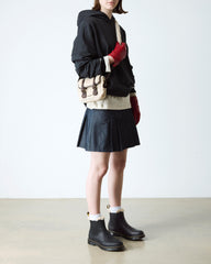 women's faux fur lined chelsea boots