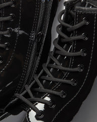 youth 1460 patent leather lace up boots