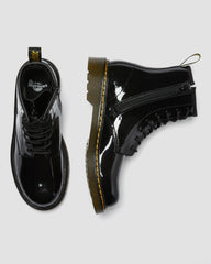 youth 1460 patent leather lace up boots