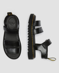 junior klaire leather strap sandals