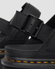 voss women's leather strap platform sandals