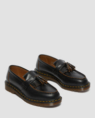 adrian made in england quilon leather tassel loafers