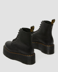 1460 max leather platform boots