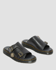 dayne made in england leather slide sandals