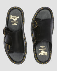dayne made in england leather slide sandals