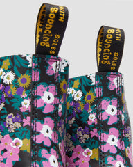 1460 women's vintage floral leather lace up boots