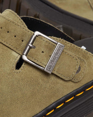 suede slingback platform mules