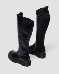 amaayah knee high leather boots