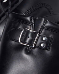 anistone hi leather biker boots