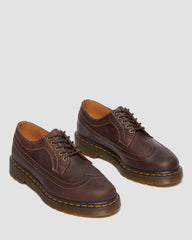 crazy horse leather brogue shoes