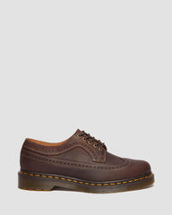 crazy horse leather brogue shoes