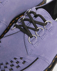 woven suede creepers