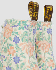 floral reclaimed leather boots