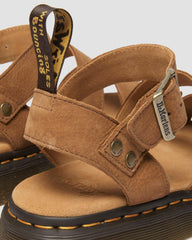 tumbled nubuck sandals