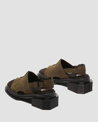 athena leather mules