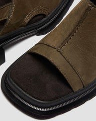 athena leather mules