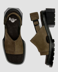 athena leather mules