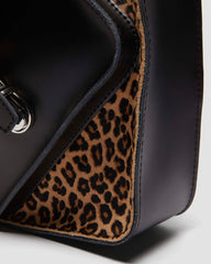 leopard kiev leather backpack