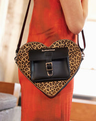 leopard kiev leather backpack