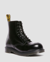 analine leather steel toe boots