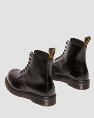 analine leather steel toe boots