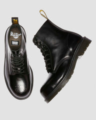 analine leather steel toe boots