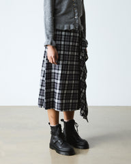 tech strap leather boots