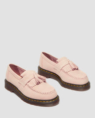 nubuck leather tassle loafers