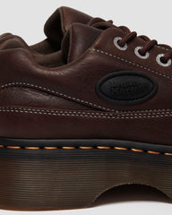 5-eye grizzly leather shoes