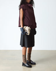 temara polished smooth leather loafers