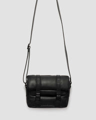 7 inch padded leather satchel