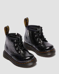 infant 1460 glitter patent leather boots