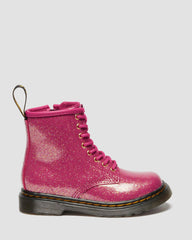 toddler 1460 glitter patent leather boots
