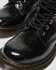 junior 1460 glitter patent leather boots