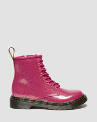 junior 1460 glitter patent leather boots