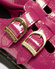 toddler 8065 glitter patent leather mary jane shoes