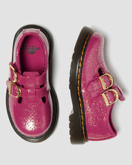 toddler 8065 glitter patent leather mary jane shoes