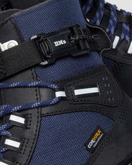 leather and canvas utility boots