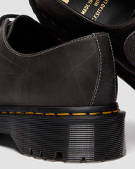 natural grain leather bump toe shoes