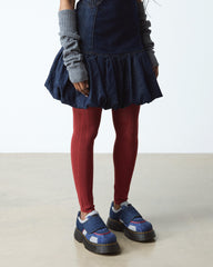 buzz strap mixed material shoes