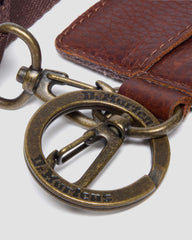 ambassador leather card holder keyring