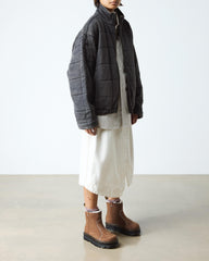 warm lined slip on nubuck boots