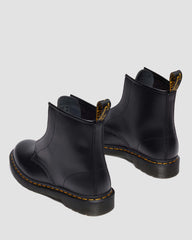 smooth leather slip on boots