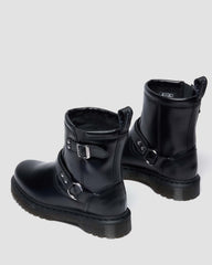 orleans leather biker boots