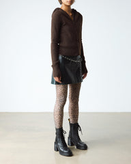 sendal leather heeled boots